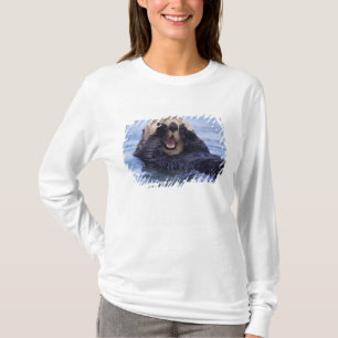 Camiseta Linda nutria marina Alaska, EE. UU.