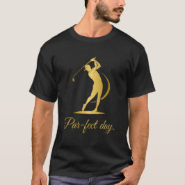 camiseta linda para los golfistas