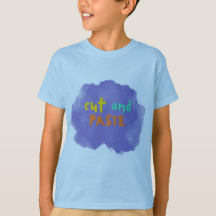 camiseta linda para niños creativos