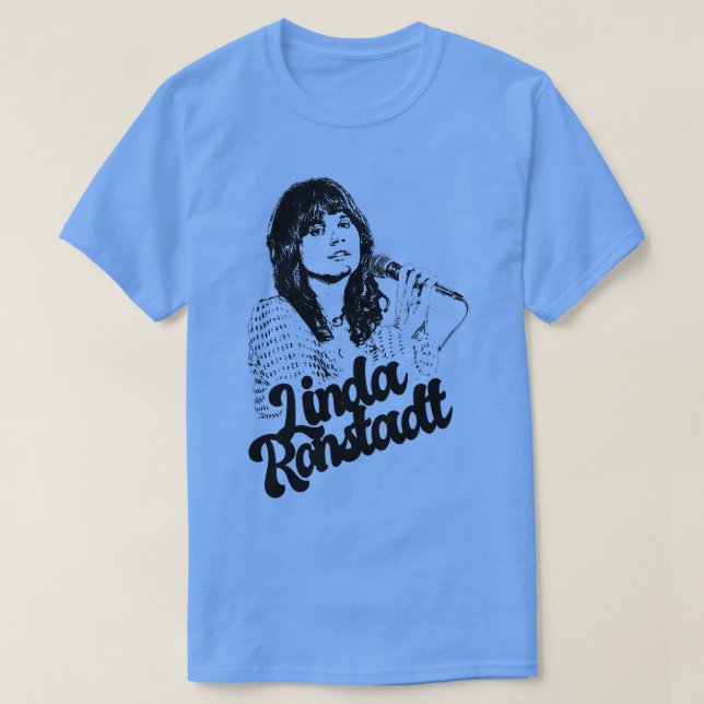Camiseta Linda Ronstadt estilo años 80 clásico TShirt (Diseño del anverso)