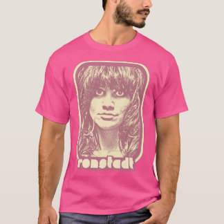 Camiseta Linda Ronstadt Retro Diseño de Fan Art de los 70