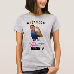 Camiseta Linda Rosie la Remachadora Podemos Hacerlo