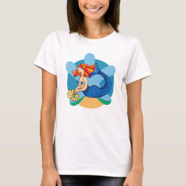 Camiseta Linda sirenita. Sirena, Mermaid.