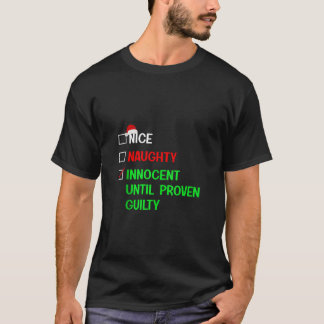 Camiseta Linda Traviesa Inocente Hasta que se Demuestre que