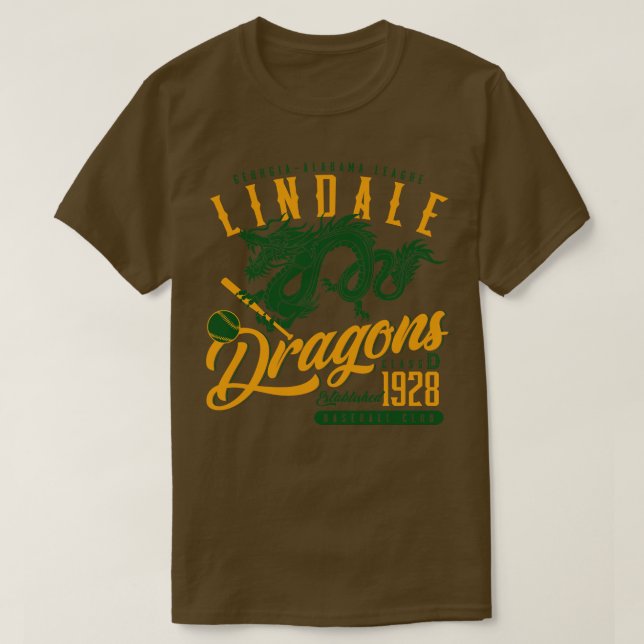 Camiseta Lindale Dragons (Diseño del anverso)