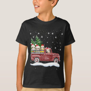 Camiseta Lindas locuras con Navidades graciosos del Camión