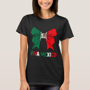 Camiseta Lindas niñas mexicanas con la bandera de México