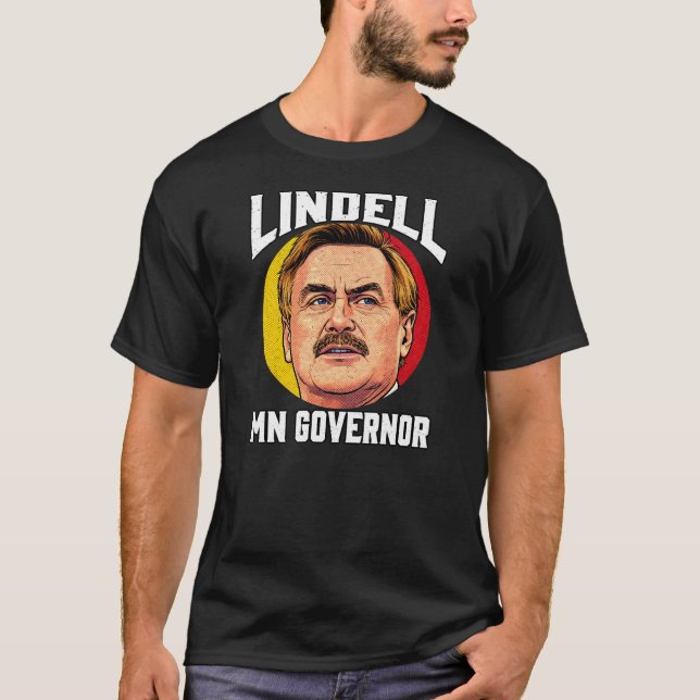CAMISETA LINDELL PARA GOBERNADOR DE MN (Anverso)