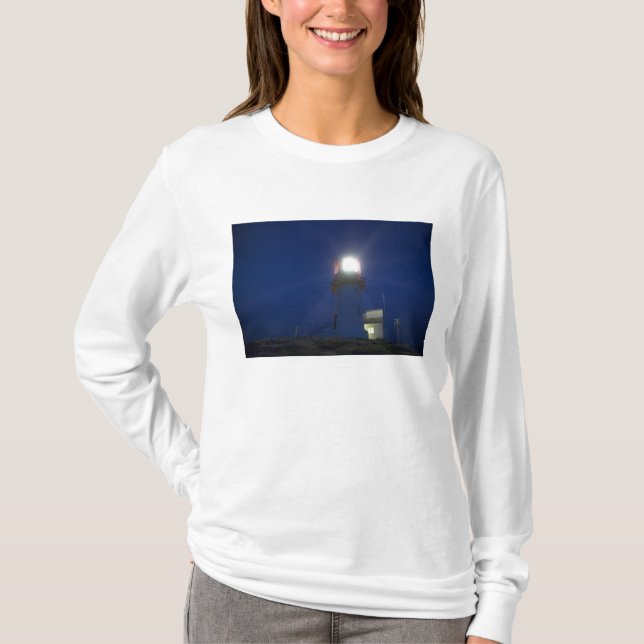 Camiseta lindesnes fyr, norways, punto 3 más meridional (Anverso)