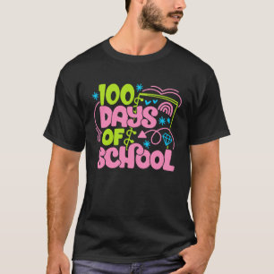 Camiseta Lindo 100 Días de Escuela 100º Día Escolar Mágico