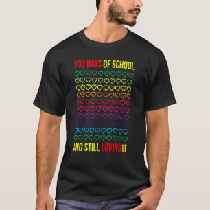 Camiseta Lindo 100 Días de Escuela Y Todavía Lo Ama Profeso