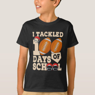 Camiseta Lindo abordé 100 días de fútbol escolar para niños