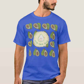 Camiseta lindo aguacate citas de diseño