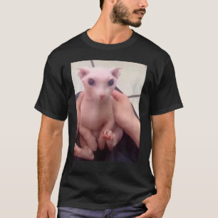 Camiseta Lindo Bingus Calvo Mi Querido Gato Sphynx Sin Pelo