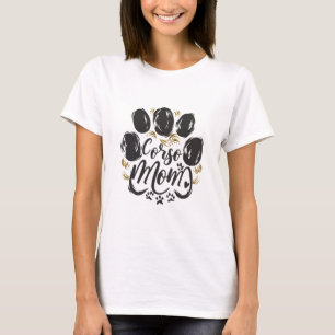 Camiseta lindo cane corso perro mamá amante caña corso mamá