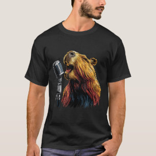 Camiseta Lindo Carpincho Cantante para Chicos y Chicas de K