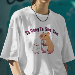 Camiseta Lindo carpincho tan capy verte