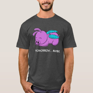 Camiseta lindo cerdo volador T-Shirt