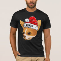 Lindo Chihuahua Sombrero de Navidad Perro Grande