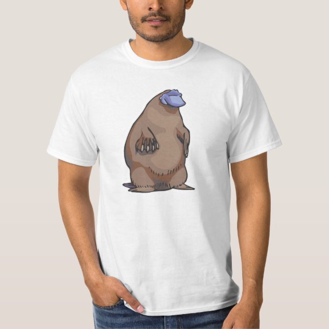 Camiseta lindo chubby platypus (Anverso)