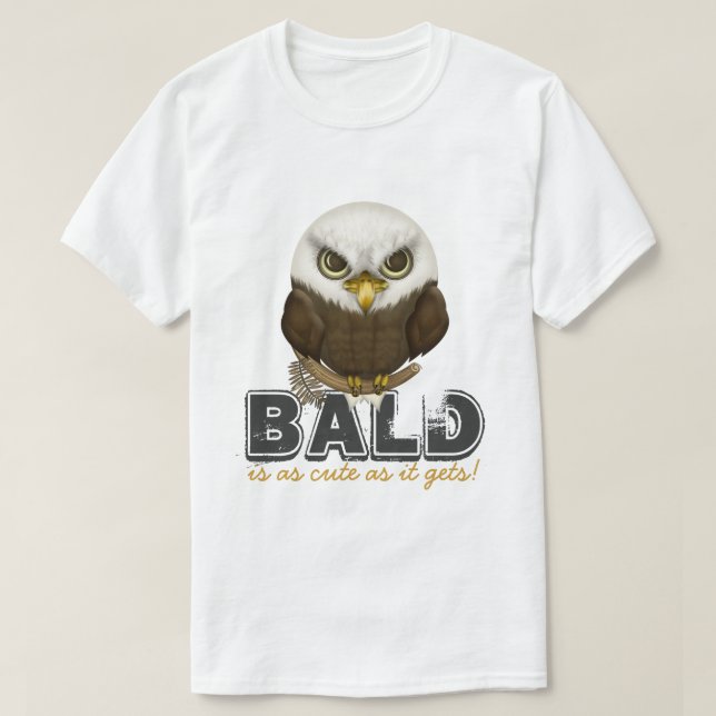 Camiseta Lindo como Eagle calvo (Diseño del anverso)