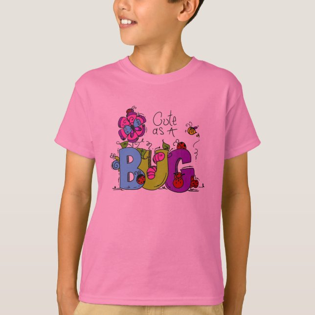 Camiseta Lindo como insecto (Anverso)