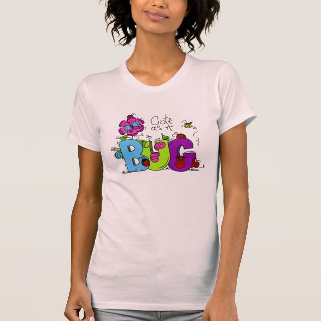Camiseta Lindo como insecto (Anverso)