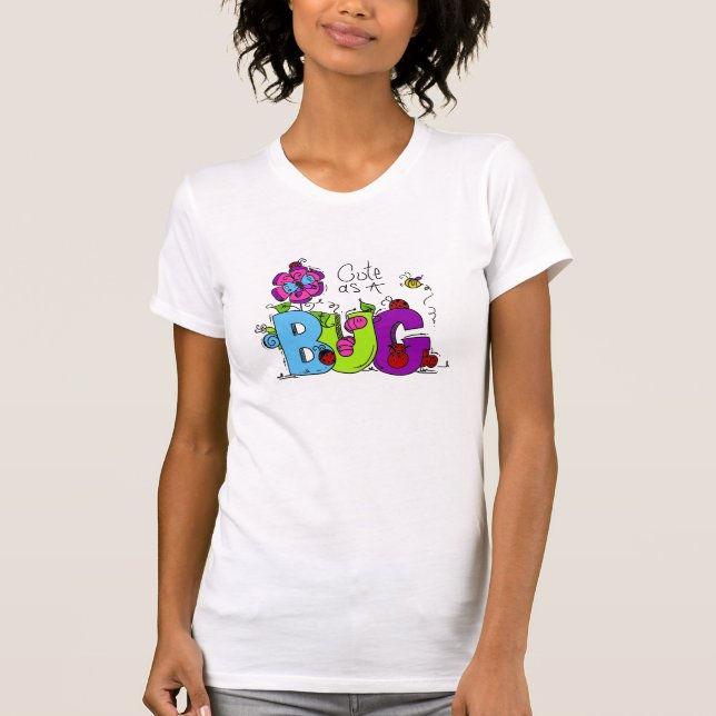 Camiseta Lindo como insecto (Anverso)
