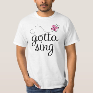 CAMISETA LINDO CONSEGUIDO CANTAR ROSA