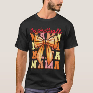 Camiseta Lindo Coqueto Lazo Día de Juego Sketll Mama Para M