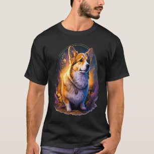 Camiseta Lindo Corgi Pembroke Galés Corgi Fresco 30