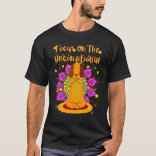 Camiseta Lindo Dachshund Perrito Wiener Divertido Doxie Yog
