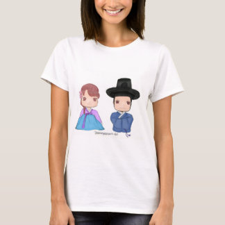 Camiseta ♥ lindo de los pares de Hanbok