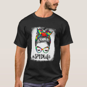 Camiseta Lindo Desordenado Colegial 100 Días Bun Sped Mujer