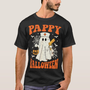Camiseta Lindo Divertido Boo Fantasma Enfermeras Pappy Hall