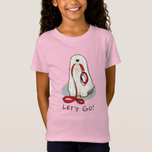 Camiseta ¡Lindo Divertido Vamos! Paseo Perro Komondor con C