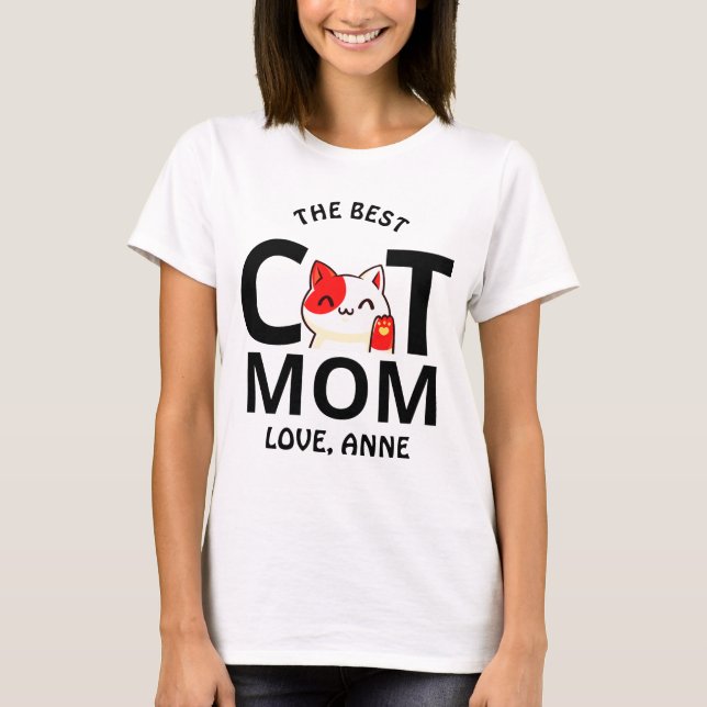Camiseta lindo El día de San Valentín  simple mamá personal (Anverso)