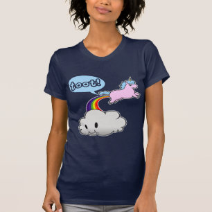 Camiseta ¡Lindo! El unicornio Fart… ¡Toque de bocina!