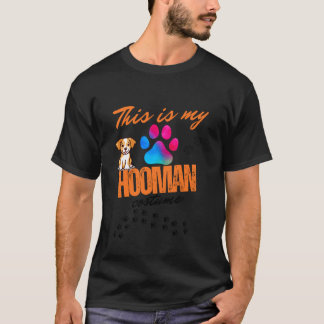 Camiseta Lindo Este es Mi Disfraz de Hooman para Amantes de