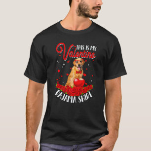 Camiseta Lindo Este Es Mi pijama del Día de San Valentín de