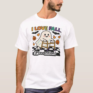 Camiseta Lindo fantasma de terapia física para la prevenció