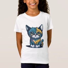 Camiseta lindo gatito