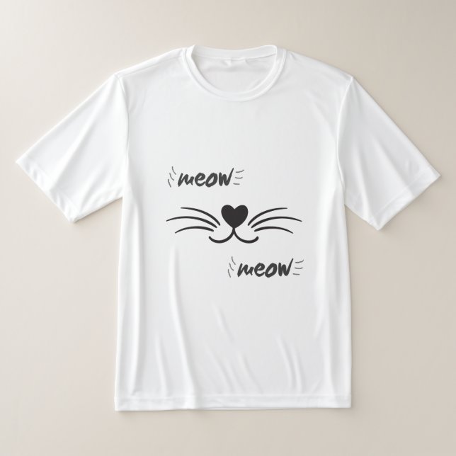 Camiseta lindo gato. (Distribución)