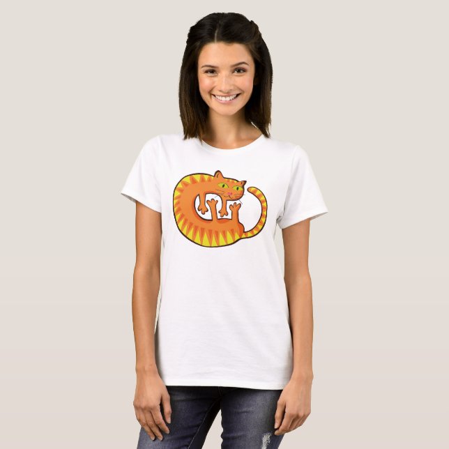 Camiseta Lindo Gato, gato, gatito (Anverso completo)