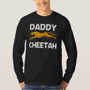 Camiseta Lindo Guepardo Para Hombres Papá Safari Africano F