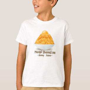 Camiseta Lindo hielo raspado de mango de Taiwán para niños
