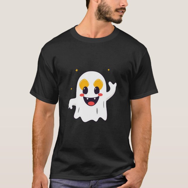Camiseta Lindo "¡Hola Boo!" (Anverso)