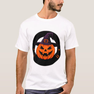 Camiseta Lindo Jack O Lantern Bruja Calabaza 🎃