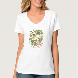 Camiseta Lindo Jardinería Fácilmente Distraído por Plantas