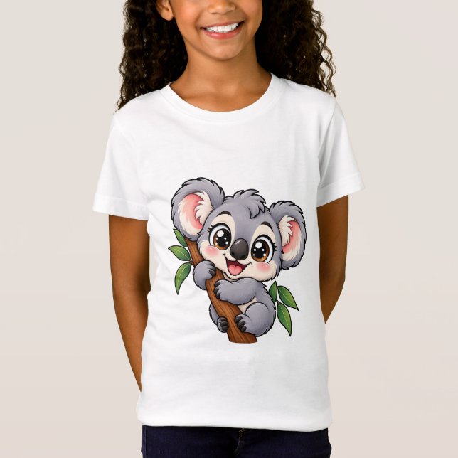 Camiseta Lindo Koala Peekaboo (Anverso)